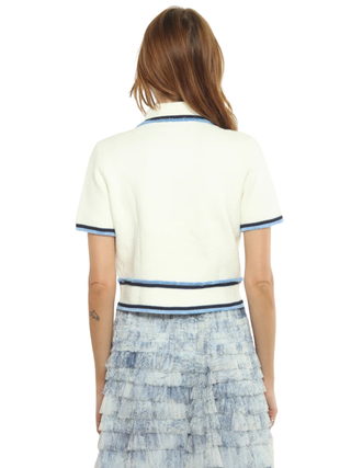 Short Sleeve Cropped Jacket