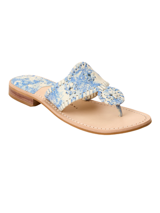 Jacks Leather Flat Sandal