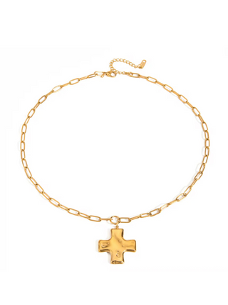 KR Steel Faith Necklace