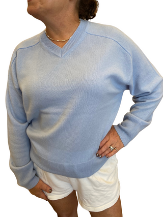 High V Neck Sweater