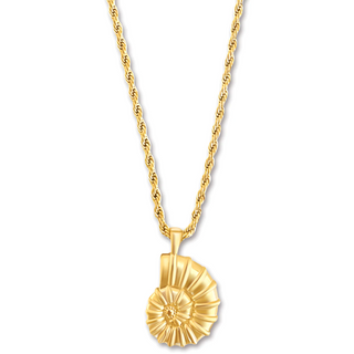 Ellie Vail Elaina Oversized Shell Pendant Necklace