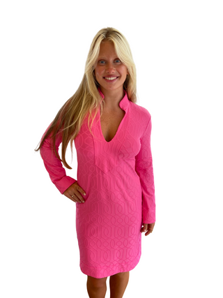 J.C Kate Jacquard Dress