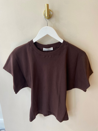 Rib Angel Crew Neck Tee