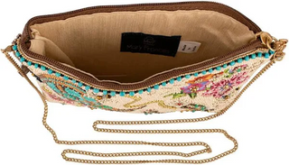 On The Range Western Boots and Horseshoe Ivory Beaded Bag