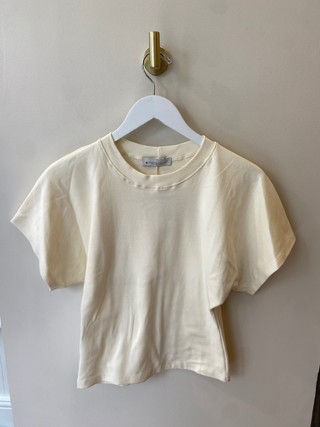 Rib Angel Crew Neck Tee