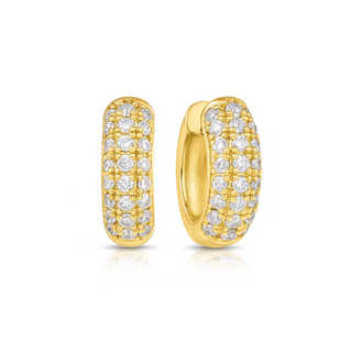 Ellie Vail Yolanda Huggie Hoop Earring