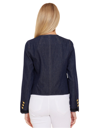 Bow Denim Jacket