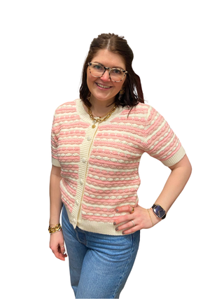 Short Sleeve Adelle Cardigan