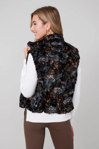 Renuar R3879L Knit Vest Bronze Combo