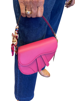 Saddle Purse w/Scarf