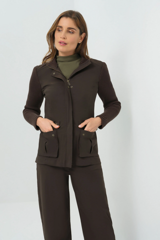 Kenya Knit Safari Sweater Jacket
