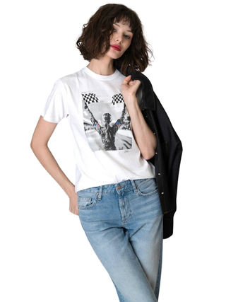 Finish Line Mushie Tee