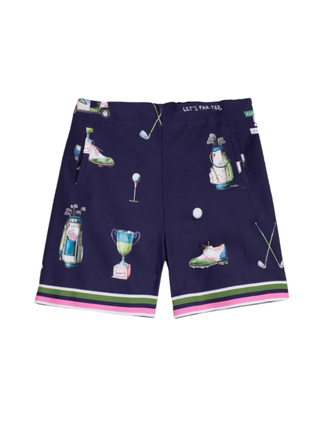 Golf Print Shorts