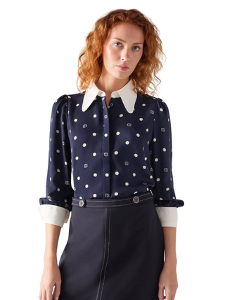 TW Sonya Logo Blouse