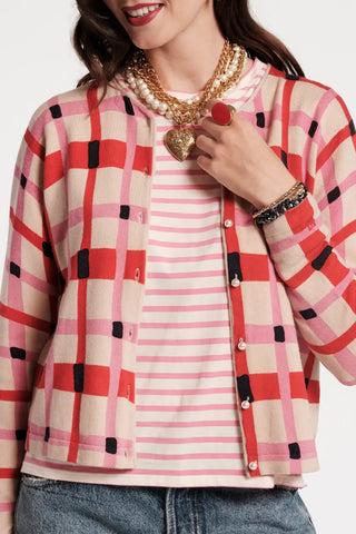 Darling Lollipop Lattice Cardigan